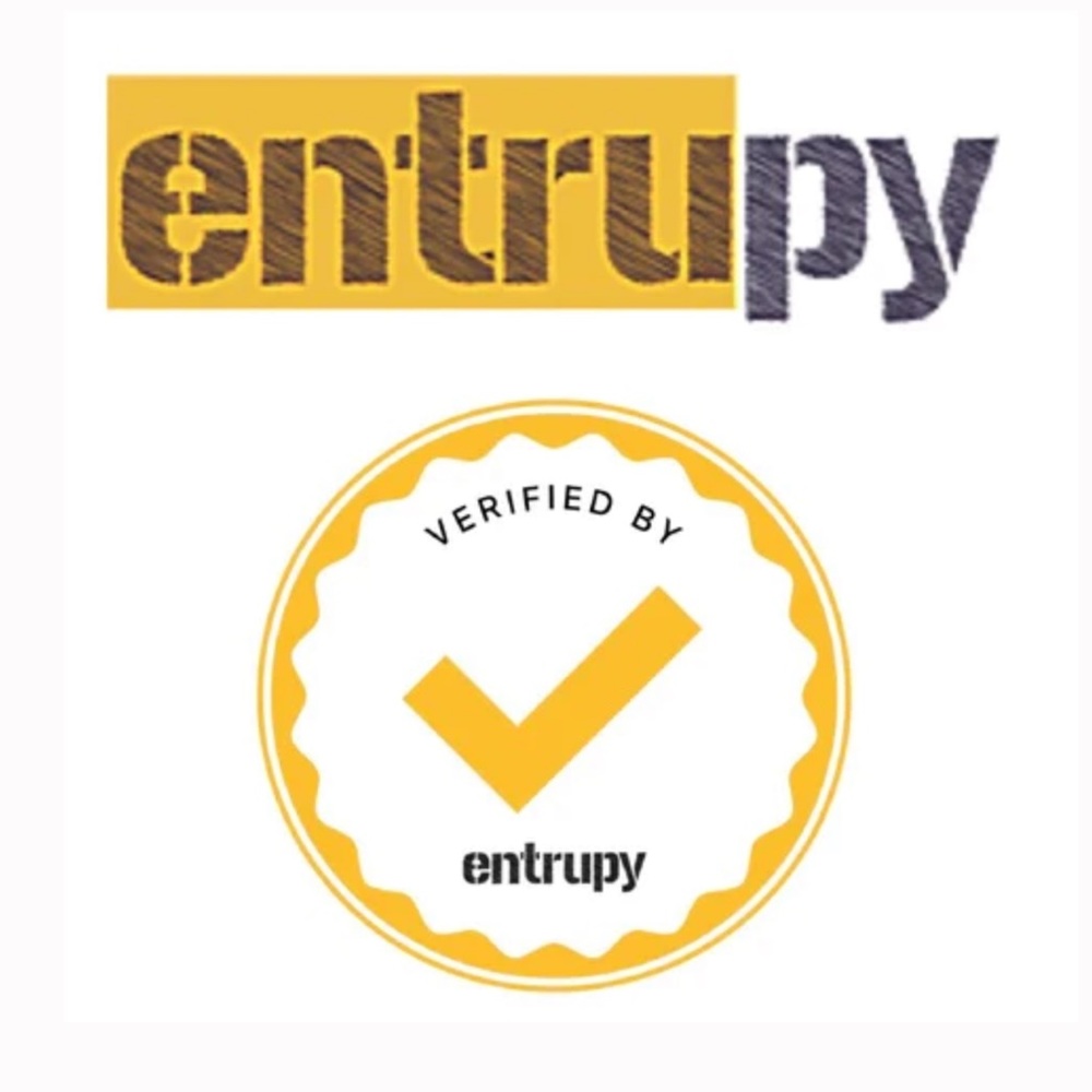 ENTRUPY CERTIFICATE OF AUTHENTICITY